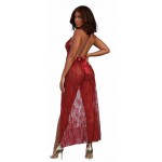 Long Babydoll Pretty in Red