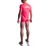 Casual T-Shirt M2180 Roze Casual T-Shirt M2180 Roze